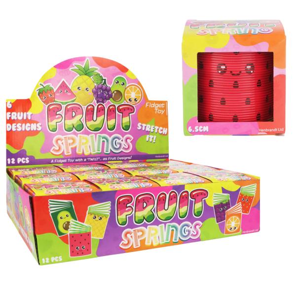 Slinky Frugt 6,5 cm