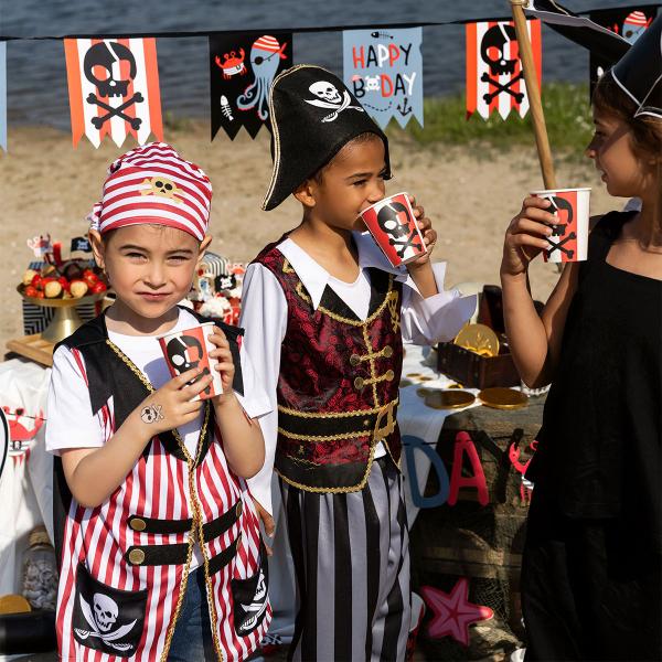 Piratvest med Bandana Børn