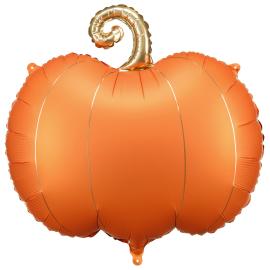 Folieballon Græskar Orange/Guld