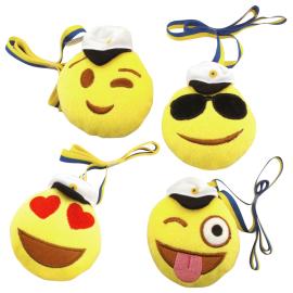 Studenterbamse Smiley 8 cm