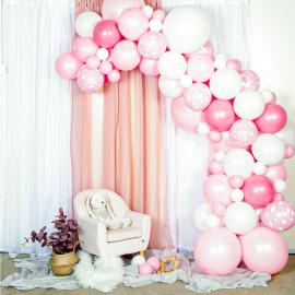 Ballonbue Kit Baby Pink