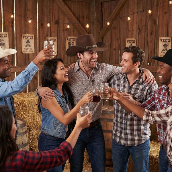 Cowboyhat Det Vilde Vesten Brun