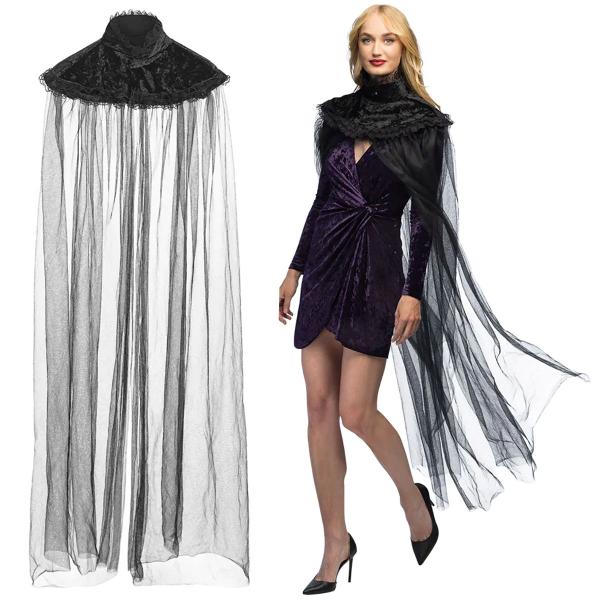 Kappe med Høj Krave Sort