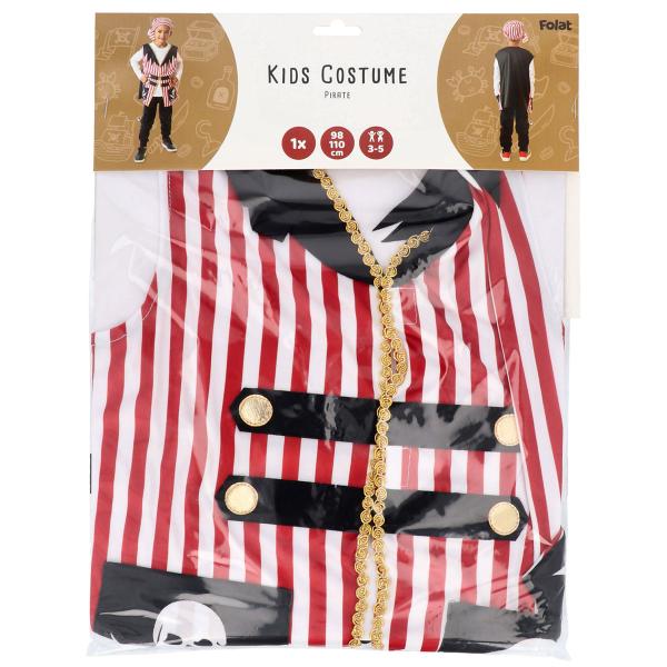 Piratvest med Bandana Børn