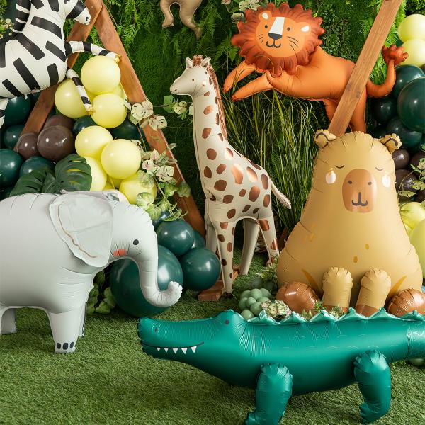 Folieballon Elefant Stående 91 x 61 cm