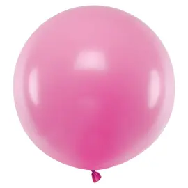 Stor Latexballon Pastel Fuchsia