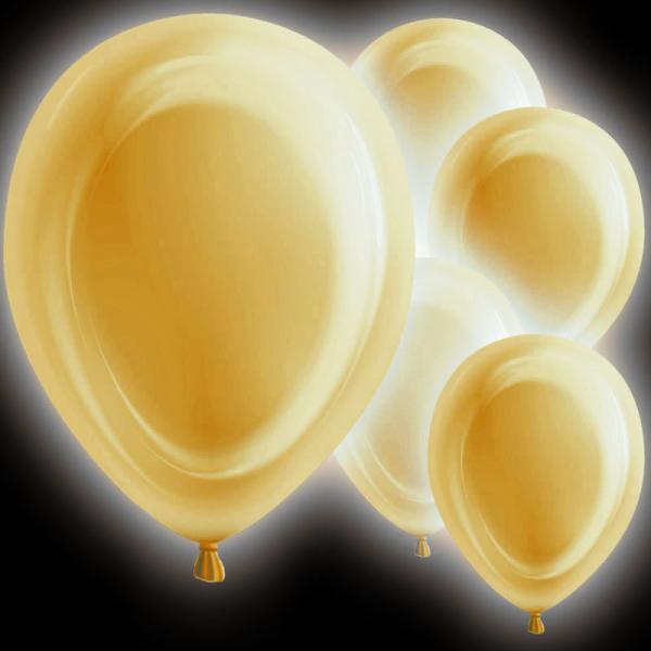 LED Balloner Guld