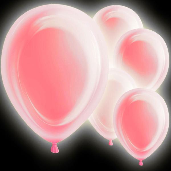 LED Balloner Pink