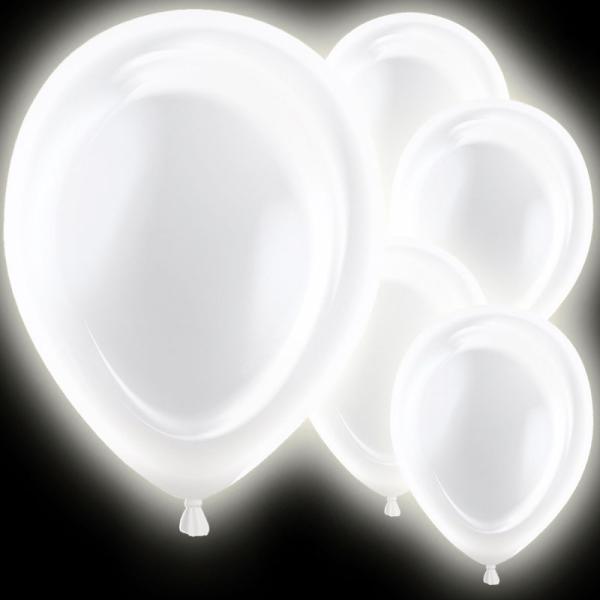 LED Balloner Hvid