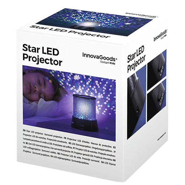 LED Projektorlampe Stjernehimmel