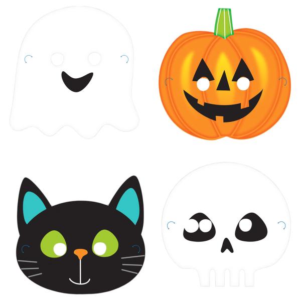 Halloween Friends Papmasker