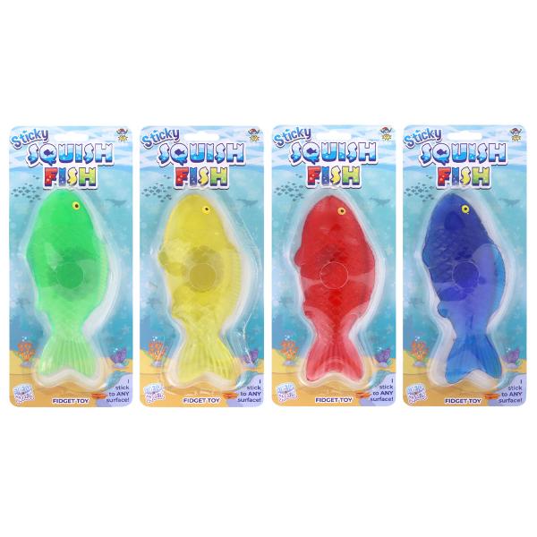 Sticky og Stretchy Fisk Legetøj 17,6 cm