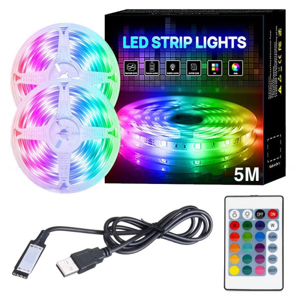 LED Lyskæde 5 meter