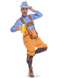 Lederhosen Brune Oktoberfest Kostume Deluxe XL/XXL
