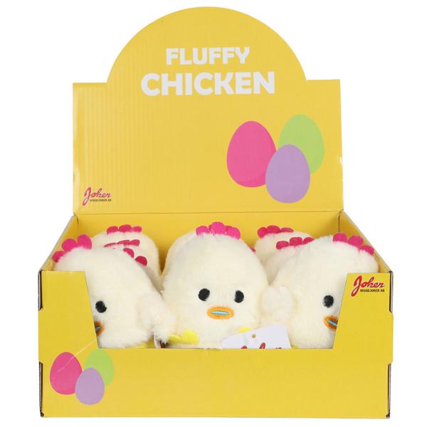 Tøjdyr Kylling Lysegul 11 cm