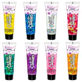 PaintGlow Ansigts- og Kropsglitter Chunky Gel