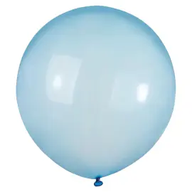 Store Runde Blå Rainbow Crystal Balloner