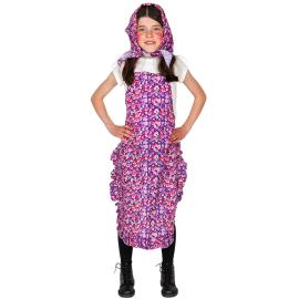 P&aring;skeheks Blomstret B&oslash;rnedragt 128/140 cm