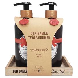 Julesæt Den Gamla Tvålfabriken Sæbe & Lotion Safran