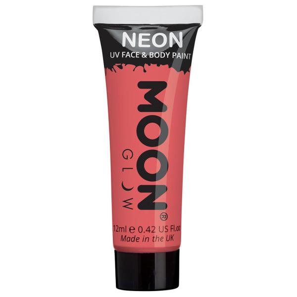Moon Glow Pastel Neon UV Krops- & Ansigtsfarve Pastel Koral