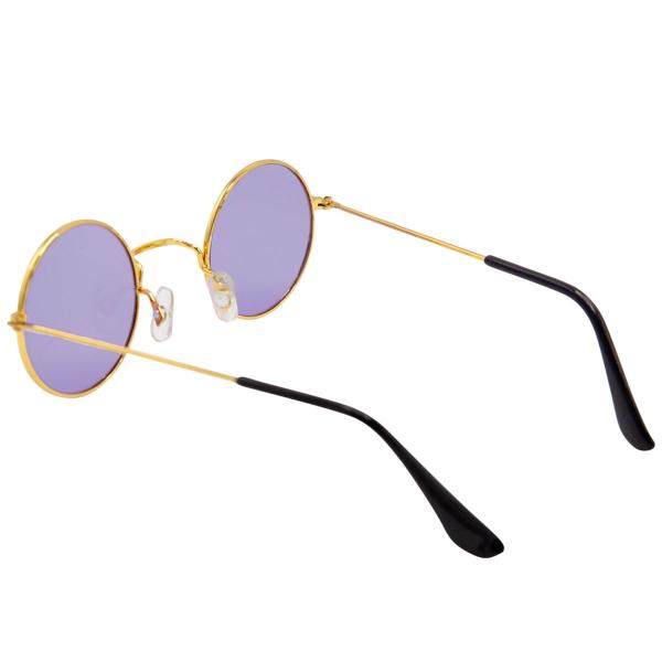 Runde Briller Hippie Lilla