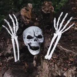 Begravet Skelet Udendørs Dekoration