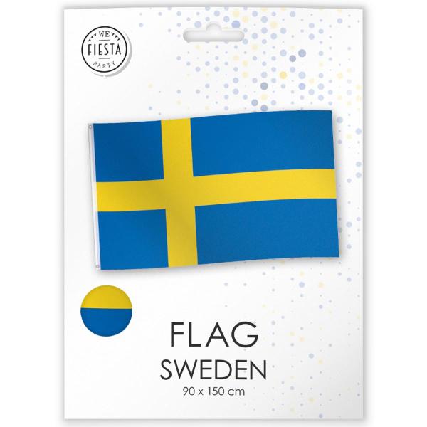 Sveriges Flag i Stof 150 x 90 cm
