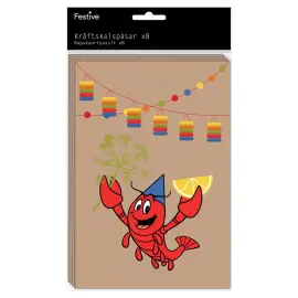 Krebseskalsposer Brune