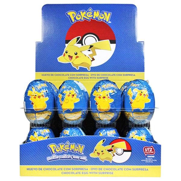 Stort Pokémon Chokoladeæg med Overraskelse
