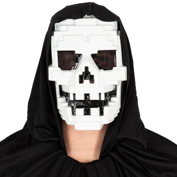 Pixel Dødningehovedmaske