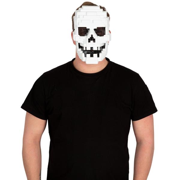 Pixel Dødningehovedmaske