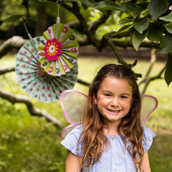 Hængende Papirdekorationer Blomster 3-pak