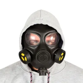 Sort Gasmaske