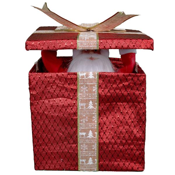 Gaveæske med Animeret Julemand