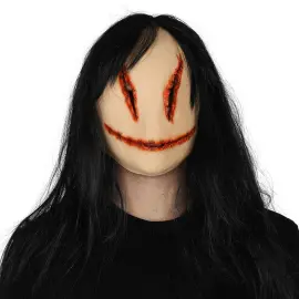 Latexmaske Uhyggeligt Ansigt