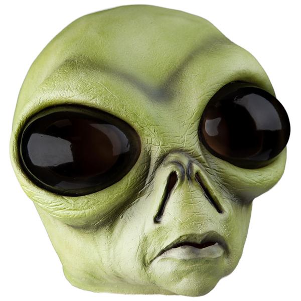 Alienmaske med Store Øjne