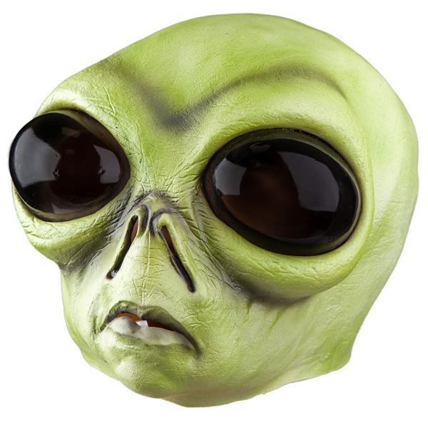 Alienmaske med Store Øjne