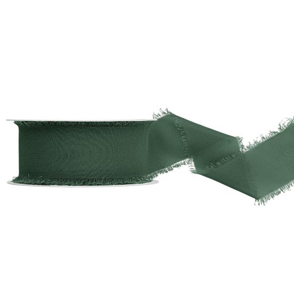 Chiffonbånd Flaskegrøn 40 mm