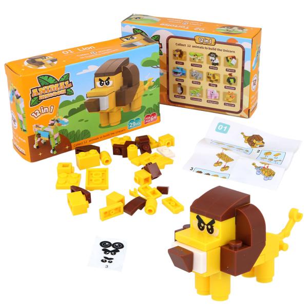 3D-Byggesæt Dyreriget