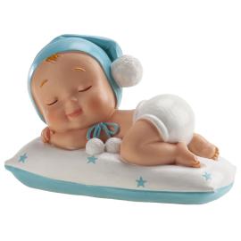 Kagedekoration Dåbsfigur Sovende Dreng