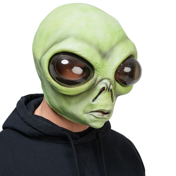 Alienmaske med Store Øjne