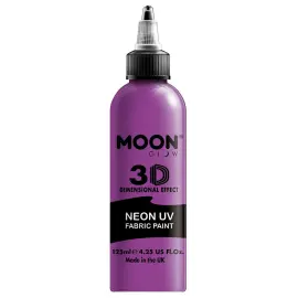 Moon Glow Neon UV Tekstilfarve Lilla 125 ml