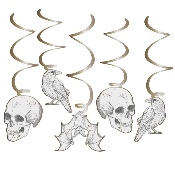 Hængende Halloween Swirls 6-pak
