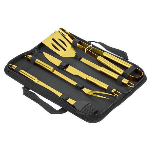 BBQ Grillredskaber Sæt 5 Dele