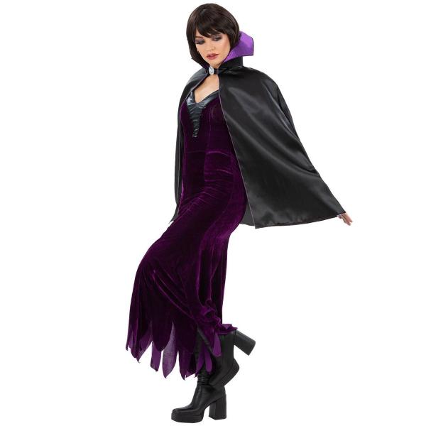 Dark Queen Kappe med Krave