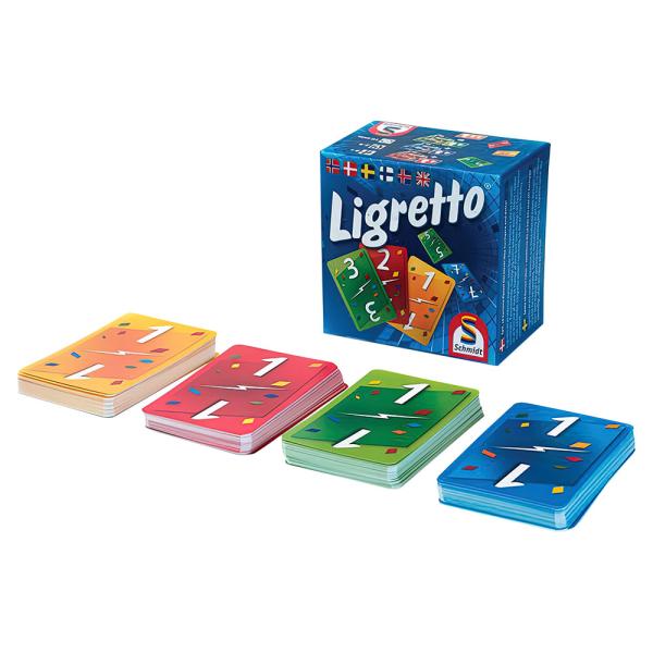 Ligretto Spel Blå Spil