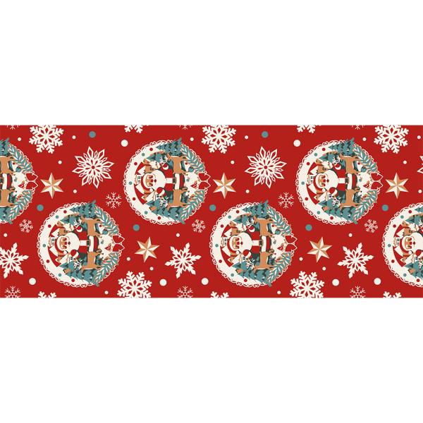 Juleløber med Nissemotiv