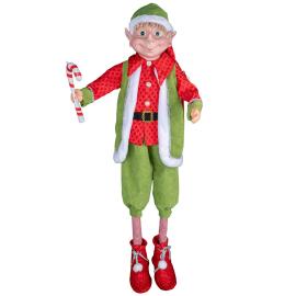 Animeret Nisse 110 cm