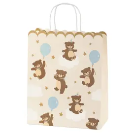 Gavepose Teddybj&oslash;rn med Stjerner