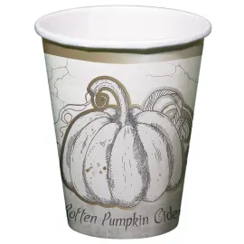 Papkrus Halloween Græskar 8-pak